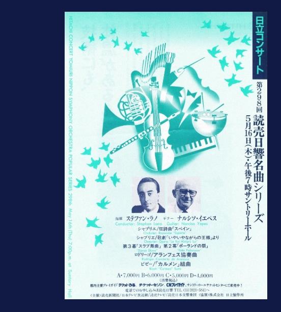 スペイン国立管弦楽団1987年日本公演